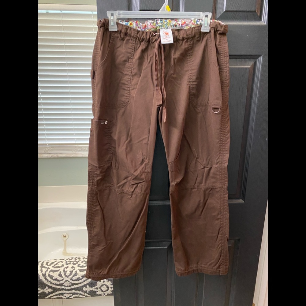Koi Brown XL Lindsey scrub pants